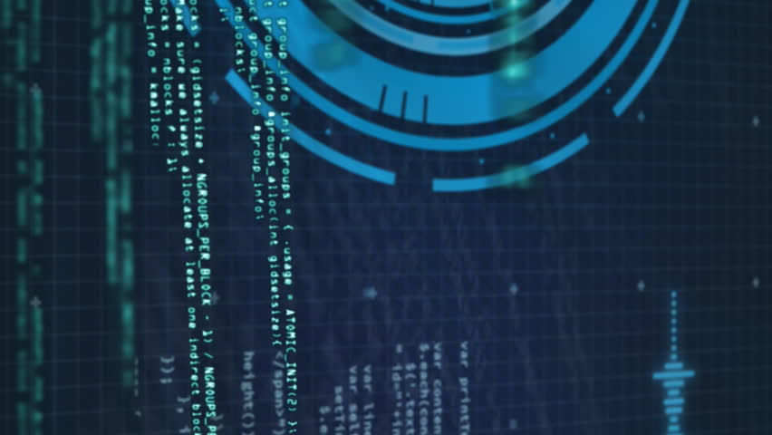 Animation of processing circle, data processing, graphs and financial data on digital screen. Global business, network, finance, economy and technology concept digitally generated video. - Powered by Shutterstock - Get 15% off with code: PIKWIZARD15