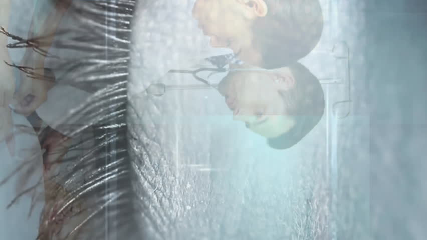 Animation of eye and data processing with globe over diverse doctors. Global medicine, healthcare and digital interface concept digitally generated video. - Powered by Shutterstock - Get 15% off with code: PIKWIZARD15