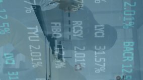 Animation of financial data processing over diverse doctors. Global business, finance, medicine and healthcare concept digitally generated video. - Powered by Shutterstock - Get 15% off with code: PIKWIZARD15