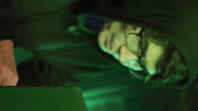 Animation of social media icons and numbers over businessman and cityscape. Global technology connections and data processing concept digitally generated video. - Powered by Shutterstock - Get 15% off with code: PIKWIZARD15