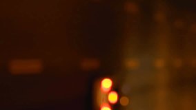 Animation of social media icons falling against blurred aerial view of night city traffic. Social media networking and business technology concept - Powered by Shutterstock - Get 15% off with code: PIKWIZARD15