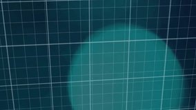 Animation of red lines and financial data processing over grid. Global business, computing, networks, digital interface and data processing concept digitally generated video. - Powered by Shutterstock - Get 15% off with code: PIKWIZARD15