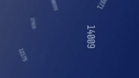 Animation of financial data processing over electricity pylons on field. Global finances, energy and environment concept digitally generated video. - Powered by Shutterstock - Get 15% off with code: PIKWIZARD15