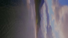 Animation of data processing over landscape. Global business, connections, computing and data processing concept digitally generared video. - Powered by Shutterstock - Get 15% off with code: PIKWIZARD15