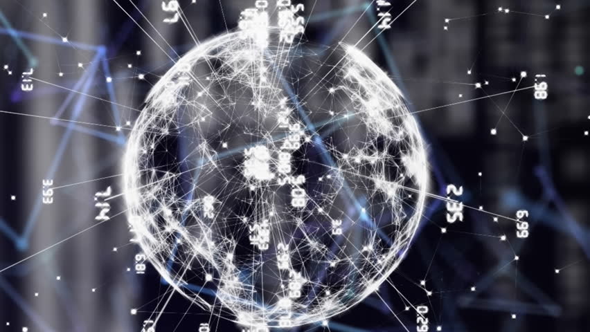 Animation of question mark icons over network of connections and data processing on black background. Global connections, and digital interface concept digitally generated video. - Powered by Shutterstock - Get 15% off with code: PIKWIZARD15