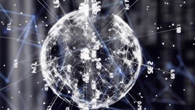 Animation of question mark icons over network of connections and data processing on black background. Global connections, and digital interface concept digitally generated video. - Powered by Shutterstock - Get 15% off with code: PIKWIZARD15