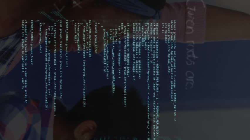 Animation of data processing over diverse schoolchildren. Global education and digital interface concept digitally generated video. - Powered by Shutterstock - Get 15% off with code: PIKWIZARD15