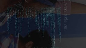 Animation of data processing over diverse schoolchildren. Global education and digital interface concept digitally generated video. - Powered by Shutterstock - Get 15% off with code: PIKWIZARD15