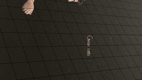 Animation of scope scanning and data processing over cityscape. Global connections data processing and digital interface concept digitally generated video. - Powered by Shutterstock - Get 15% off with code: PIKWIZARD15