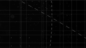 Animation of lines on loading circles over mathematical equations against black background. Digitally generated, hologram, illustration, progress, illuminated, sums and technology concept. - Powered by Shutterstock - Get 15% off with code: PIKWIZARD15