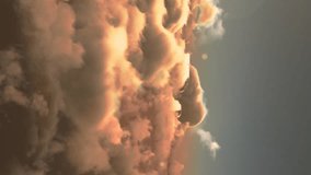 Animation of data processing against shining sun and clouds in the sky. Computer interface and business technology concept - Powered by Shutterstock - Get 15% off with code: PIKWIZARD15