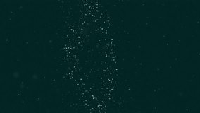 Animation of round scanner over spinning dna structure against black background. Medical research and science technology concept - Powered by Shutterstock - Get 15% off with code: PIKWIZARD15