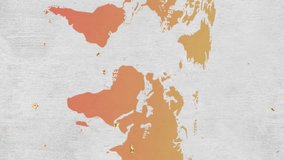 Animation of mathematical equations and diagrams with school supplies over map. Digitally generated, hologram, illustration, solution, education, stationery, abstract and global concept. - Powered by Shutterstock - Get 15% off with code: PIKWIZARD15