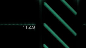 Animation of scientific data processing, dna strand and human brain over dark background. Global science, connections, computing and data processing concept digitally generated video. - Powered by Shutterstock - Get 15% off with code: PIKWIZARD15