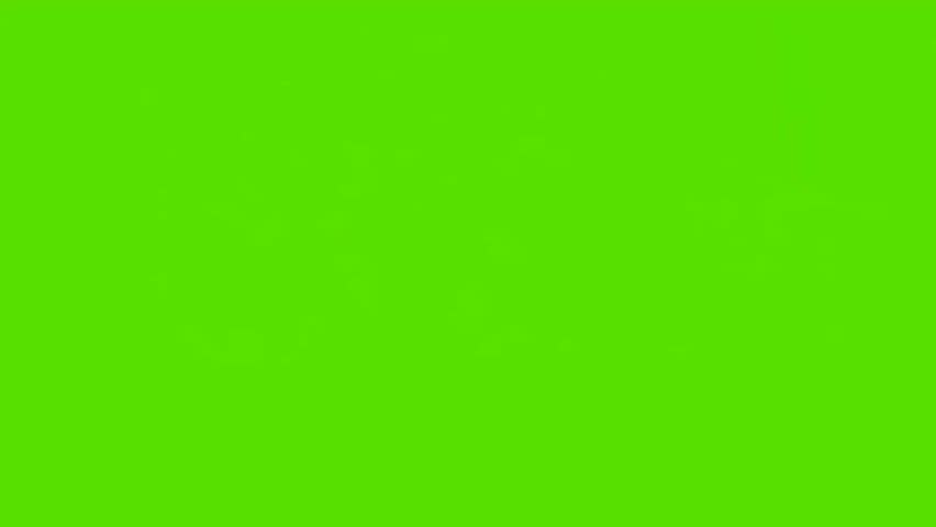 Education Concept Animation with Pop Up Book, Lightbulb, and Graduation Cap Icons on Chroma Key Green Screen