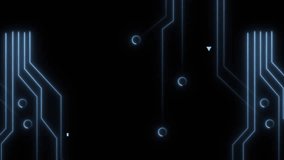 Animation of data processing over nft text. Global business and digital interface concept digitally generated video. - Powered by Shutterstock - Get 15% off with code: PIKWIZARD15