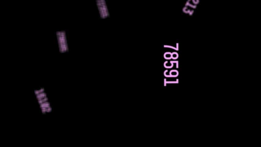 Animation of numbers, qr code and data in digital space. Global finance, economy, data processing, network and technology concept digitally generated video. - Powered by Shutterstock - Get 15% off with code: PIKWIZARD15