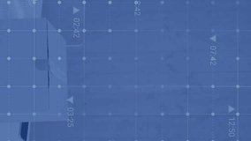 Animation of digital icons and financial data processing against computer on office desk. Global finance and business technology concept - Powered by Shutterstock - Get 15% off with code: PIKWIZARD15