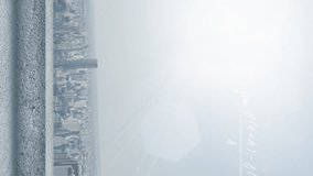 Animation of data processing and diagrams over cityscape. Global business and digital interface concept digitally generated video. - Powered by Shutterstock - Get 15% off with code: PIKWIZARD15