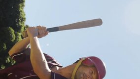 Animation of social media icons with growing numbers over caucasian male baseball player. Global social media, sports, communication and digital interface concept digitally generated video. - Powered by Shutterstock - Get 15% off with code: PIKWIZARD15