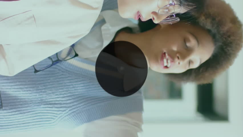 Animation of network of connections with wifi icons over diverse business people in office. Global finance, business, connections, computing and data processing concept digitally generated video. - Powered by Shutterstock - Get 15% off with code: PIKWIZARD15