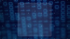 Animation of scope scanning over data processing. Technology and digital interface concept digitally generated video. - Powered by Shutterstock - Get 15% off with code: PIKWIZARD15