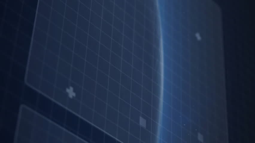 Animation of data processing over scope scanning. Technology, business and digital interface concept digitally generated video. - Powered by Shutterstock - Get 15% off with code: PIKWIZARD15