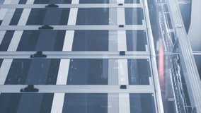 Animation of digital icons with envelopes and data processing over computer servers. global technology, network of connections and digital interface concept digitally generated video. - Powered by Shutterstock - Get 15% off with code: PIKWIZARD15