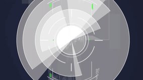 Animation of scopes scanning and data processing on digital screen. global technology, digital interface and data processing concept digitally generated video. - Powered by Shutterstock - Get 15% off with code: PIKWIZARD15