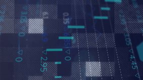 Animation of financial data processing over black background. global business, finances and digital interface concept digitally generated video. - Powered by Shutterstock - Get 15% off with code: PIKWIZARD15