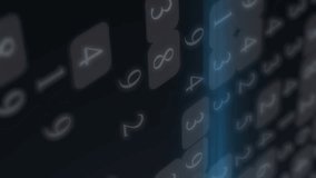 Animation of online security padlock data processing and networks of connections. Global connections and cloud computing concept digitally generated video. - Powered by Shutterstock - Get 15% off with code: PIKWIZARD15