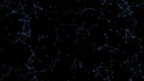 Animation of wavy lights and qr code on black background. Colour, shape, movement, communication and technology concept digitally generated video. - Powered by Shutterstock - Get 15% off with code: PIKWIZARD15