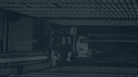 Animation of scope scanning with padlock icon over graph and server room. Global technology, online security and digital interface concept digitally generated video. - Powered by Shutterstock - Get 15% off with code: PIKWIZARD15