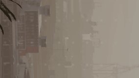 Animation of network of connections with icons and binary coding over cityscape. Global networks, business, finances, computing and data processing concept digitally generated video. - Powered by Shutterstock - Get 15% off with code: PIKWIZARD15