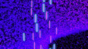 Animation of glowing light trails of data transfer moving on black background. Global virtual reality, data processing, computing and digital interface concept digitally generated video. - Powered by Shutterstock - Get 15% off with code: PIKWIZARD15