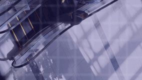 Animation of connections with icons over diverse business people in office. Global business, digital interface, connections, computing and data processing concept digitally generated video. - Powered by Shutterstock - Get 15% off with code: PIKWIZARD15