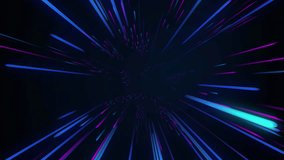 Animation of network of icons and data processing over light trails of data transfer. Global computing, transfer and data processing concept digitally generated video. - Powered by Shutterstock - Get 15% off with code: PIKWIZARD15