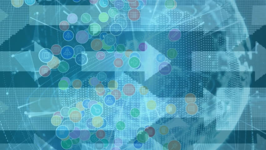 Animation of scopes scanning and data processing on screens over globe and arrows. global connections, technology and digital interface concept digitally generated video. - Powered by Shutterstock - Get 15% off with code: PIKWIZARD15