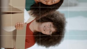 Animation of financial data processing over diverse business people in office. Global finance, business, connections, computing and data processing concept digitally generated video. - Powered by Shutterstock - Get 15% off with code: PIKWIZARD15