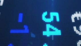 Animation of financial data processing over black background. Global finance, business, connections, computing and data processing concept digitally generated video. - Powered by Shutterstock - Get 15% off with code: PIKWIZARD15