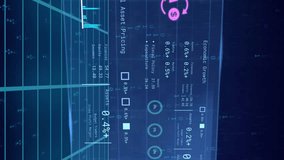 Animation of screen with banking data over black background. Global online banking, shopping, business, connections, computing and data processing concept digitally generated video. - Powered by Shutterstock - Get 15% off with code: PIKWIZARD15