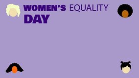 Commemorate Women’s Equality Day with this powerful and inspiring video honoring the fight for gender equality and women's rights. Featuring symbolic visuals such as diverse women, protest signs, empo - Powered by Shutterstock - Get 15% off with code: PIKWIZARD15