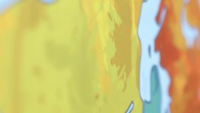 Animation of covid 19 cell flying over world map and car. global covid 19 pandemic, medicine and healthcare services concept digitally generated video. - Powered by Shutterstock - Get 15% off with code: PIKWIZARD15