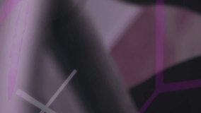 Animation of glowing interface processing data over female athlete on running machine. sport, fitness and technology concept, digitally generated video. - Powered by Shutterstock - Get 15% off with code: PIKWIZARD15