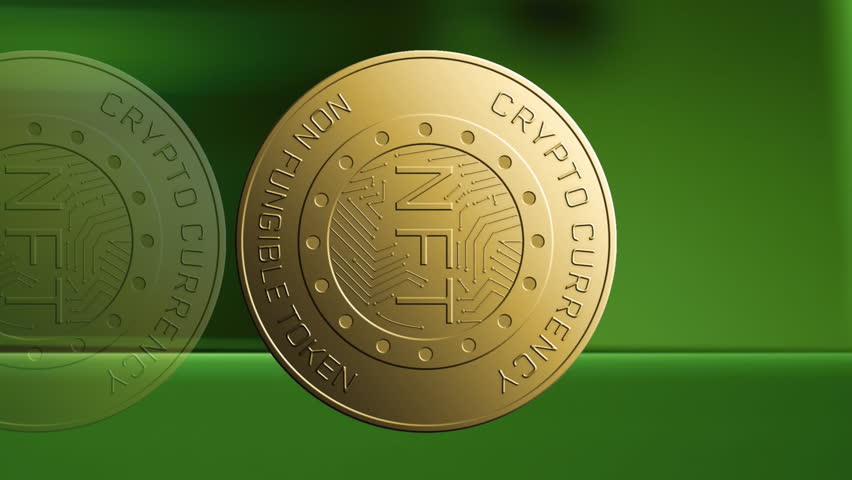 Animation of coin with nft and data processing over servers. Digital resources, crypto currency, network, finance and economy concept digitally generated video. - Powered by Shutterstock - Get 15% off with code: PIKWIZARD15