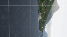 Animation of graphs over african american man running outdoors. Sport, fitness and technology concept digitally generated video. - Powered by Shutterstock - Get 15% off with code: PIKWIZARD15