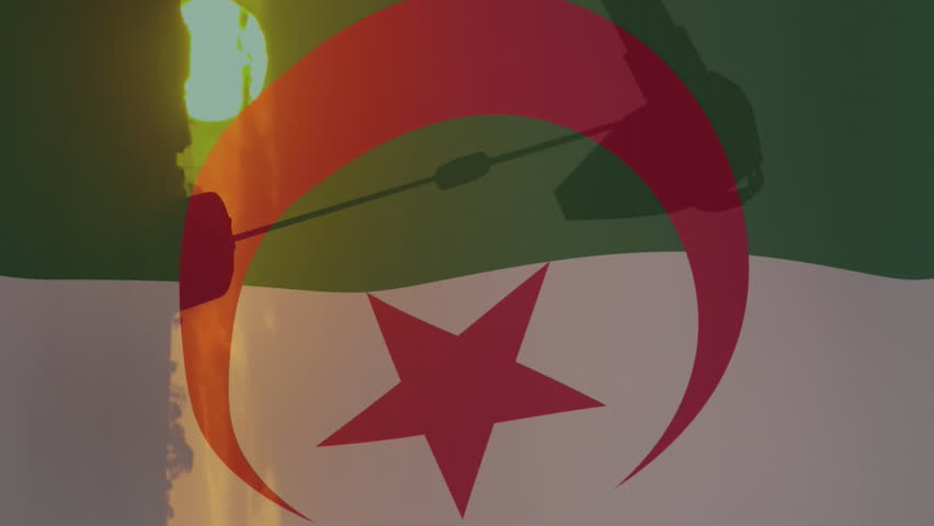 Animation of financial data processing and flag of algeria over oil pump. Global finances, business and digital interface concept digitally generated video. - Powered by Shutterstock - Get 15% off with code: PIKWIZARD15