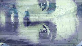 Animation of portrait of woman with computer servers in tech room, data processing and network of connections in the background. Global networking connections concept digital composite. - Powered by Shutterstock - Get 15% off with code: PIKWIZARD15