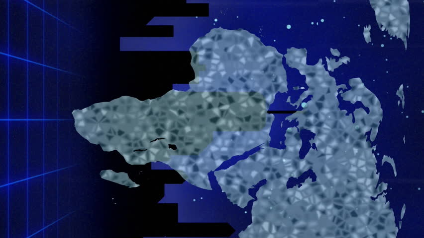 Animation of cloud icons and data processing over world map. Global connections, digital interface, data processing and cloud computing concept digitally generated video. - Powered by Shutterstock - Get 15% off with code: PIKWIZARD15