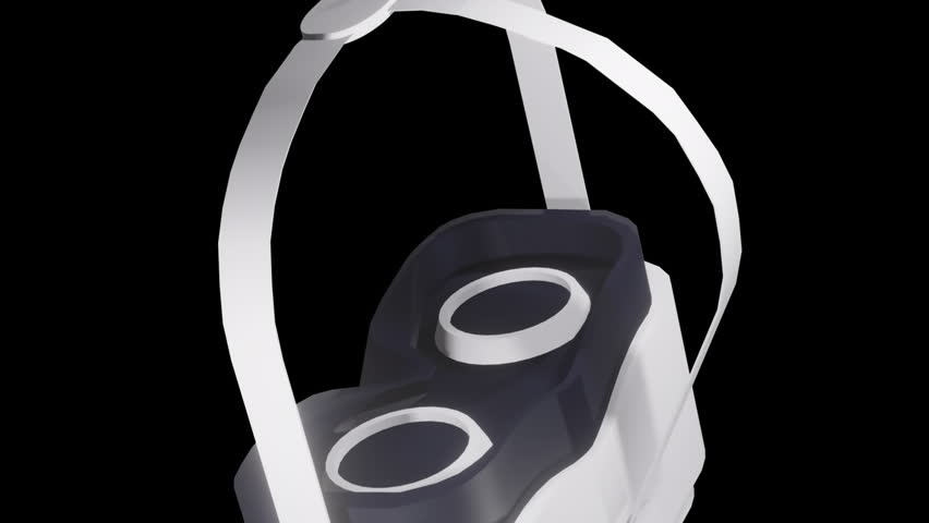 Animation of vr headset over neon lights moving on black background. Global virtual reality, data processing, computing and digital interface concept digitally generated video. - Powered by Shutterstock - Get 15% off with code: PIKWIZARD15